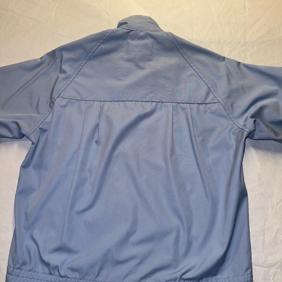 Men's VINTAGE IZOD Alligator Preppy Jacket Pale Blue ~ Small - Picture 5 of 10